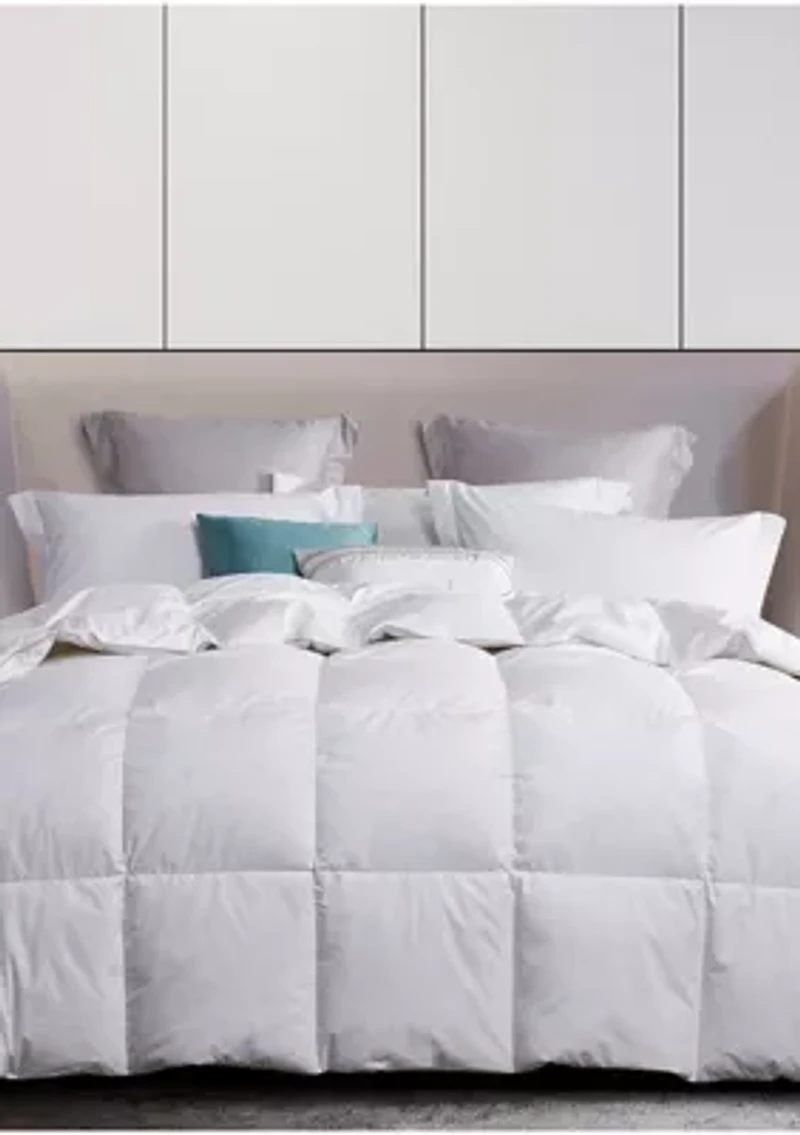 White Goose Down and Feather Comforter