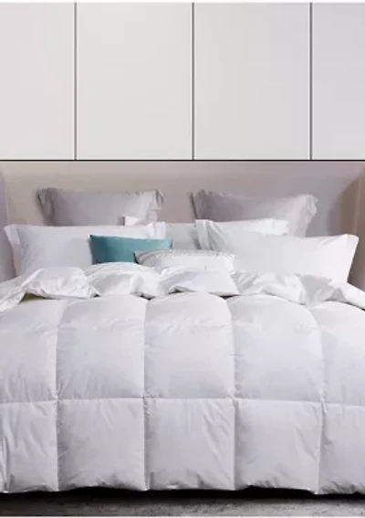 White Goose Down and Feather Comforter