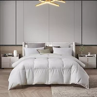 100% Organic Cotton Premium All Season White Down Comforter