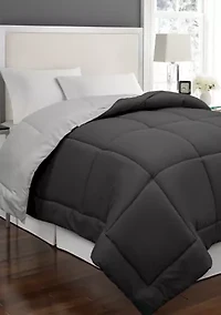 Microfiber Reversible Down Alternative Comforter