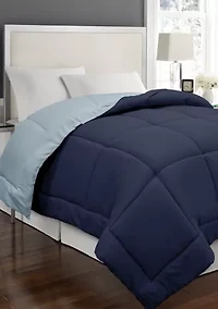 Microfiber Reversible Down Alternative Comforter