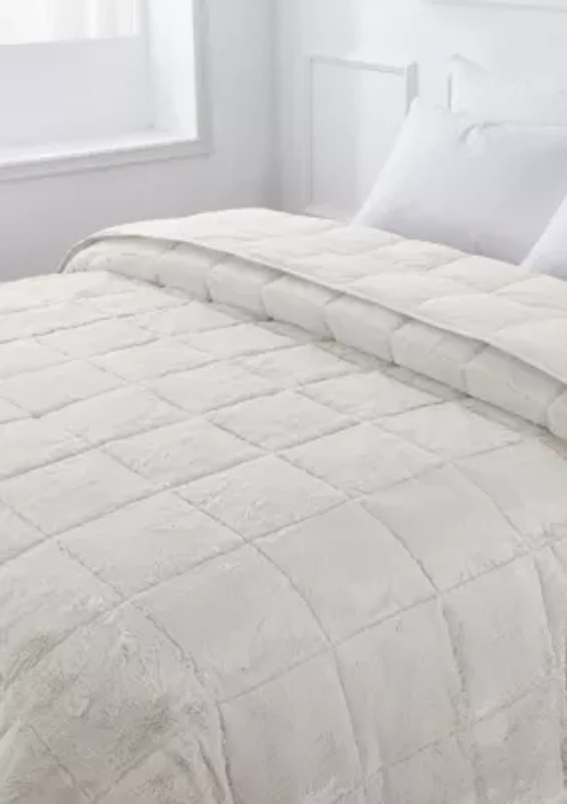 Cozy Down Alternative Reversible Blanket