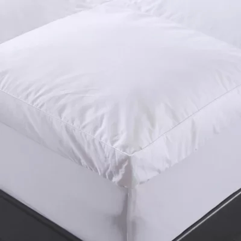 Dual Chamber Down Alternative and Nano Feather Twin Mattress Topper