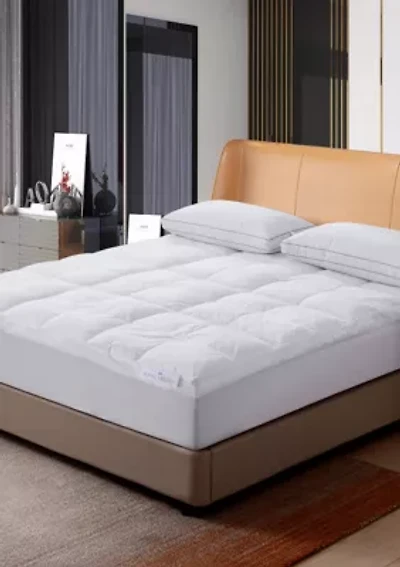 5-Inch Feather Bed with Cotton Cover Twin