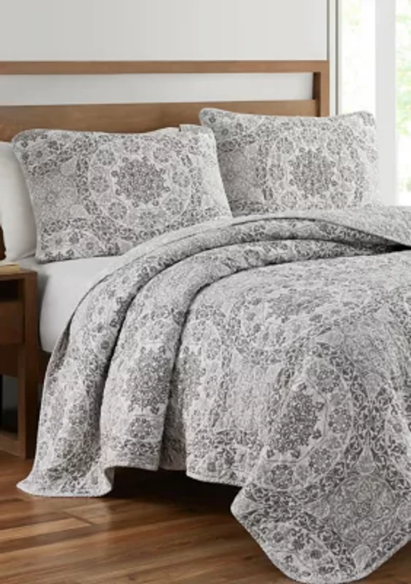 Ravenna  Reversible Pre Washed Cotton Quilt