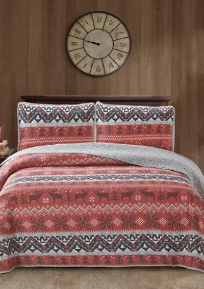Moose Woods Quilt Set