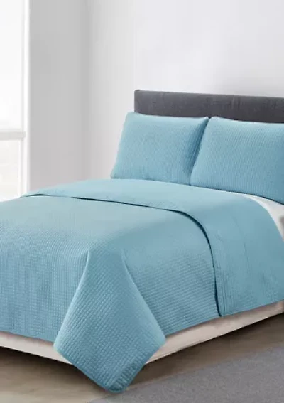 Carter Box Stitch Quilt Set