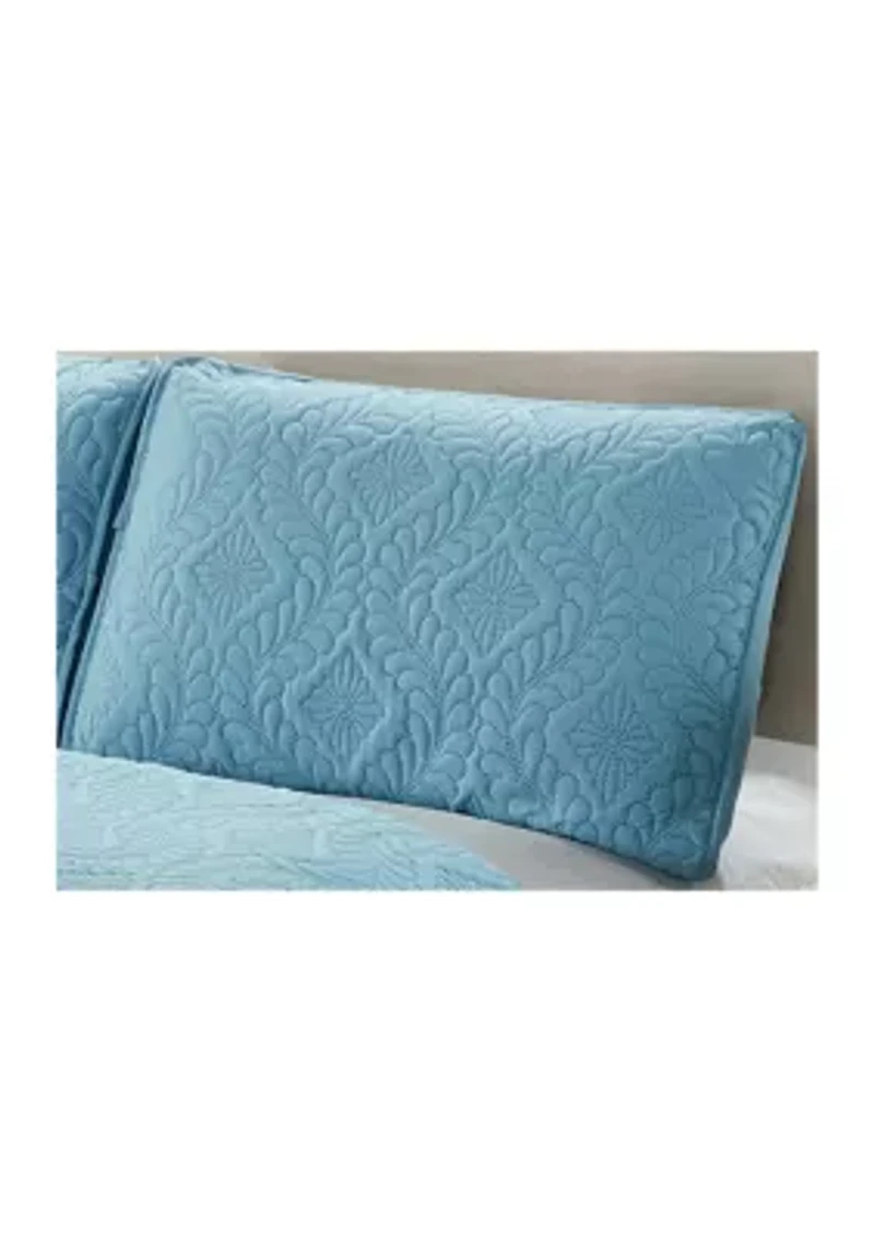 Bella Trellis Stitch Quilt Set