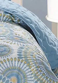 Crushed Starburst Quilt Set