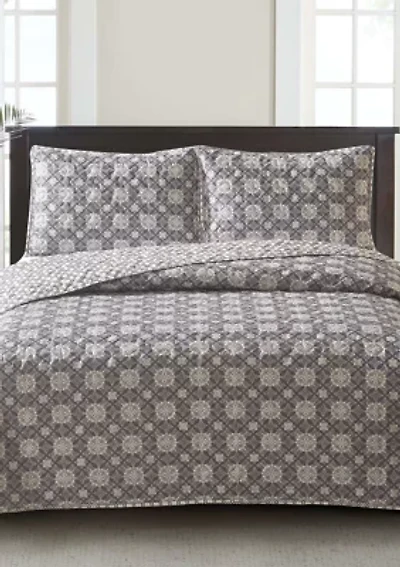 Mandala Lattice and Ironwork Quilt Set