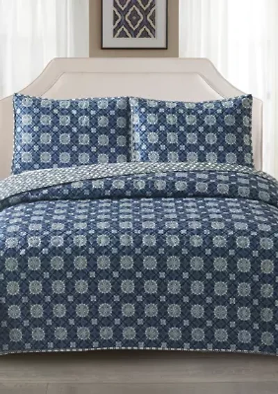 Mandala Lattice and Ironwork Quilt Set