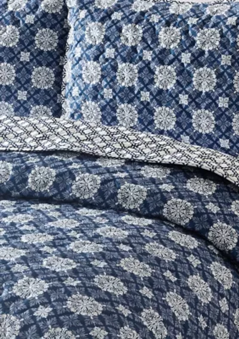 Mandala Lattice and Ironwork Quilt Set