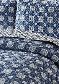 Mandala Lattice and Ironwork Quilt Set