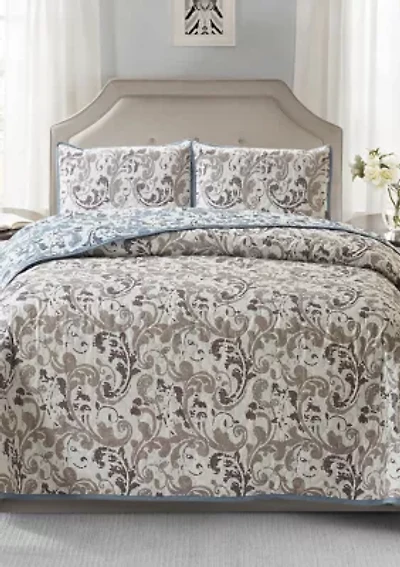 Astoria Scroll Quilt Set
