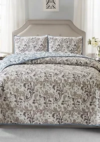 Astoria Scroll Quilt Set