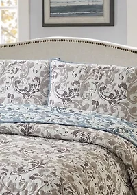 Astoria Scroll Quilt Set