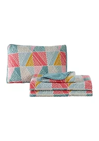 Marianna Geo Reversible Quilt Set