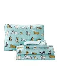Puppies Quilt Set
