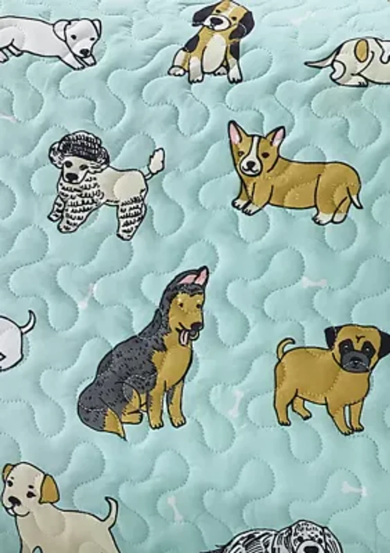 Puppies Quilt Set