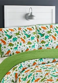 Dinosaur Park Quilt Set