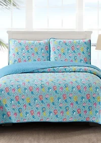 Mermaids and Friends Quilt Set