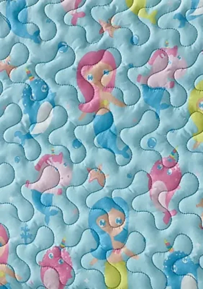 Mermaids and Friends Quilt Set