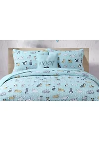 Puppies 3-Piece Quilt Set