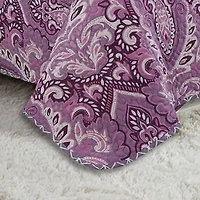 Felicity Plum 3-piece Quilt Set
