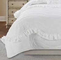 Charlotte Ruffle 3-piece Quilt Set