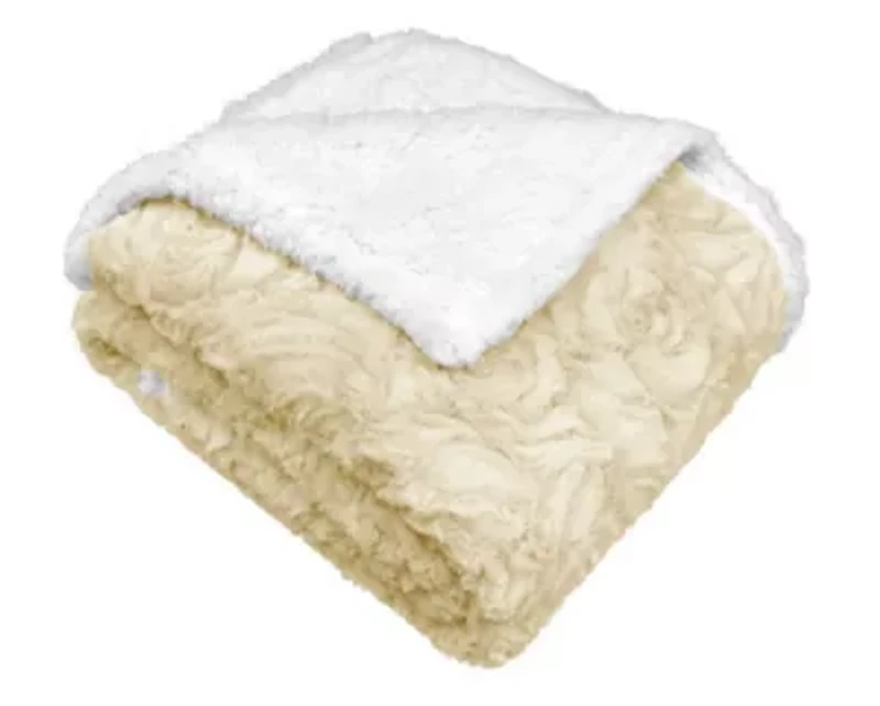 Maricia Faur Fur Reverse to Sherpa Throw