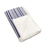 Myloo Stripe Reverse to Sherpa Throw