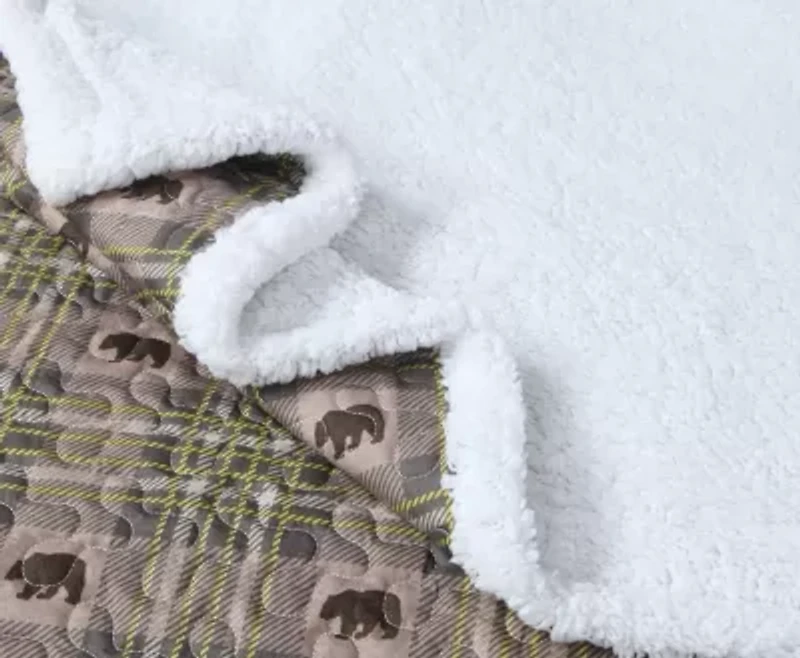 Arbor Sherpa 4-piece Quilt Set