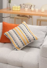 Malta Cotton Decorative Throw Pillow 18x18"