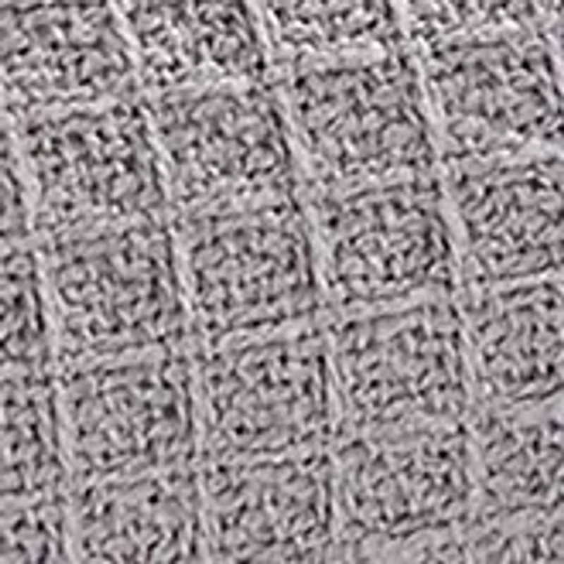 Cotton Solid Gray Blanket