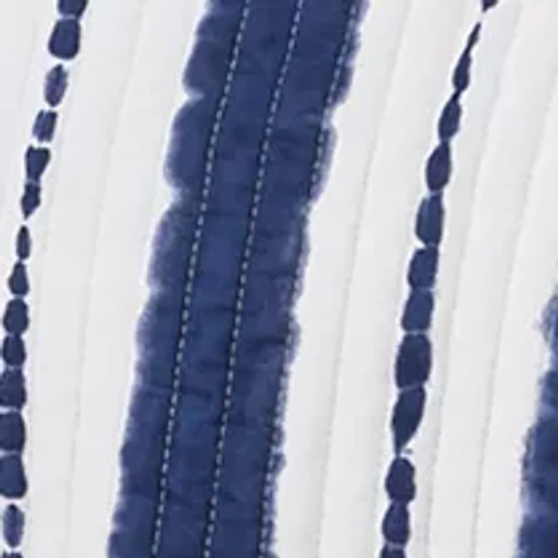 Shibori Stripe Quilt Set