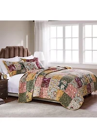 Antique Chic Quilt Set with Bonus Pillows