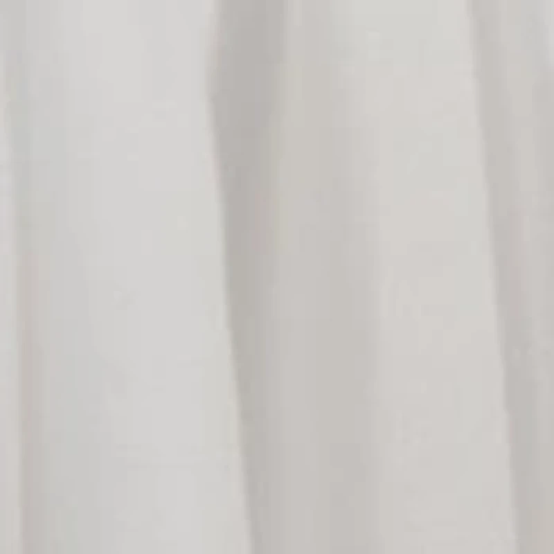Cotton Voile White Bedskirt 18''