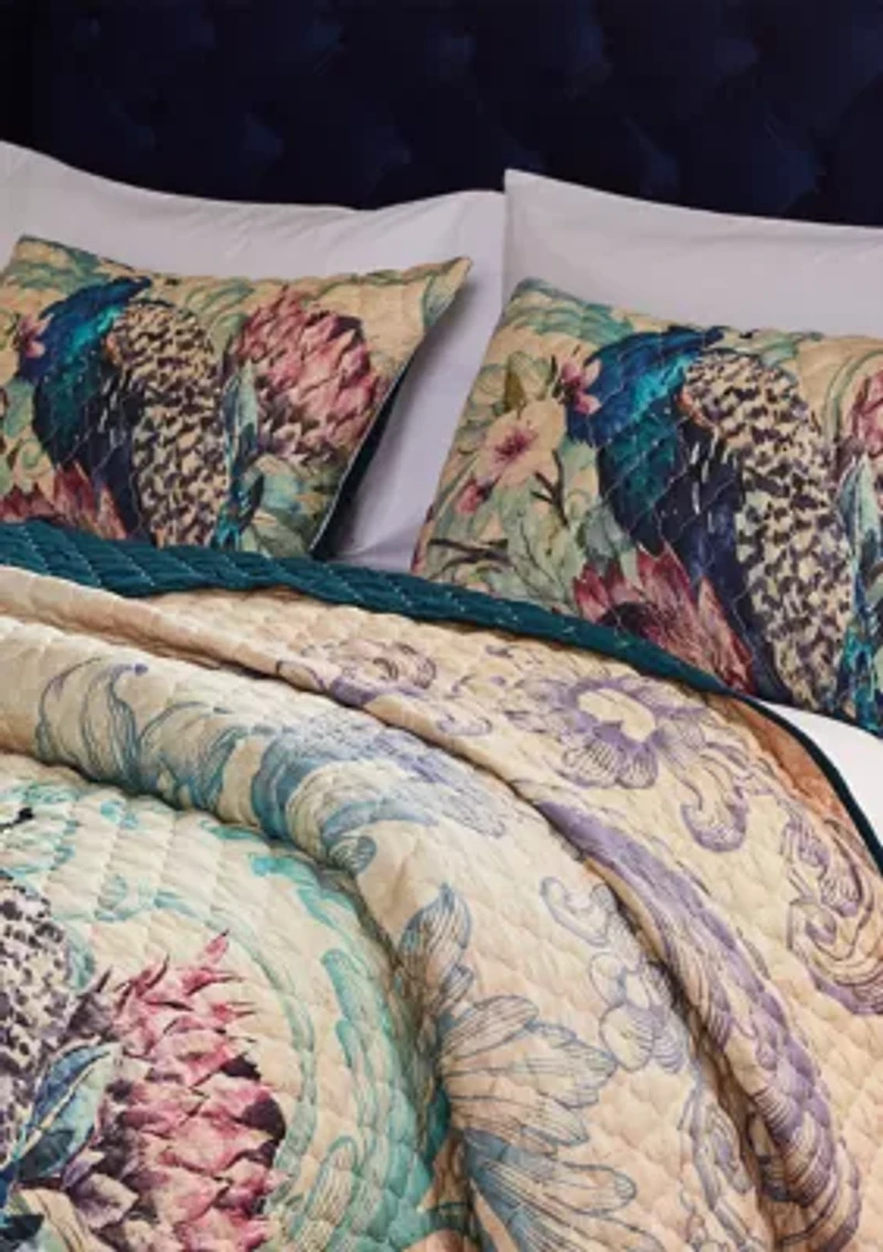 Eden Peacock Pillow Sham