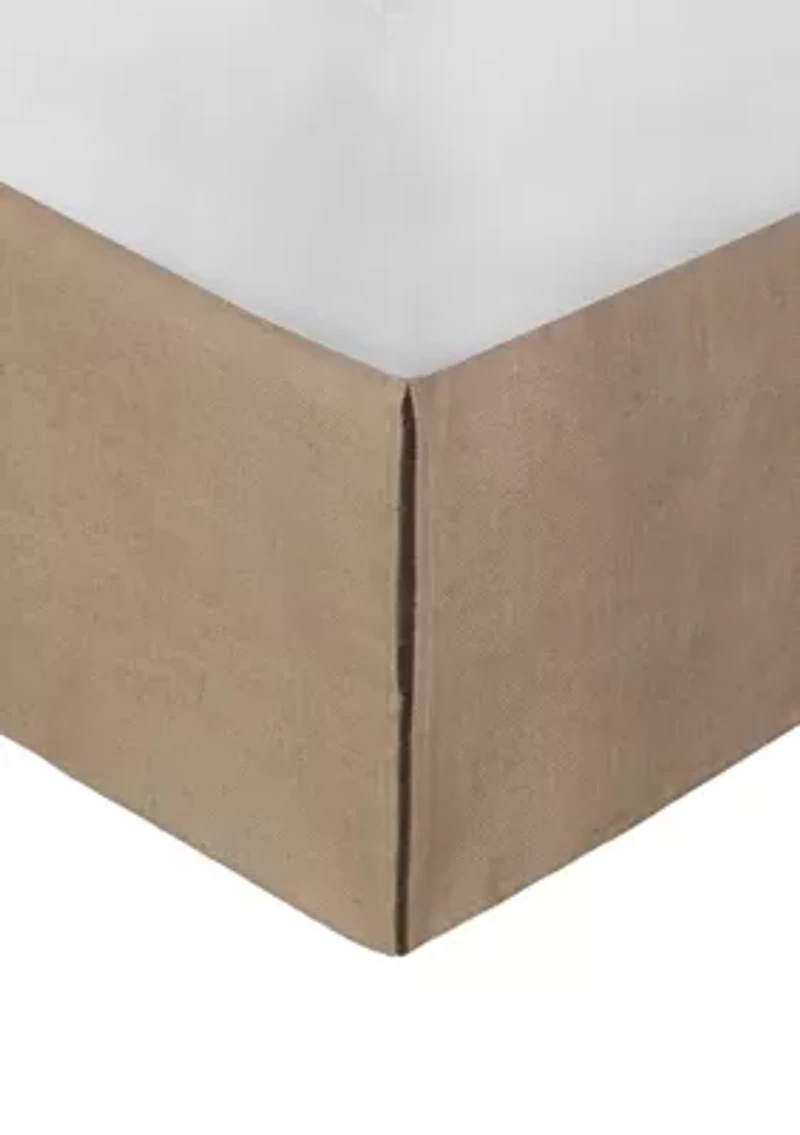Burlap Bedskirt