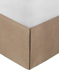 Burlap Bedskirt