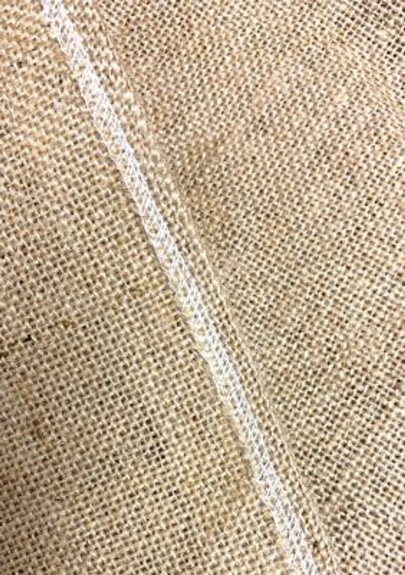 Burlap Bedskirt