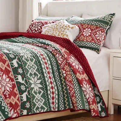 Fair Isle Quilt Set