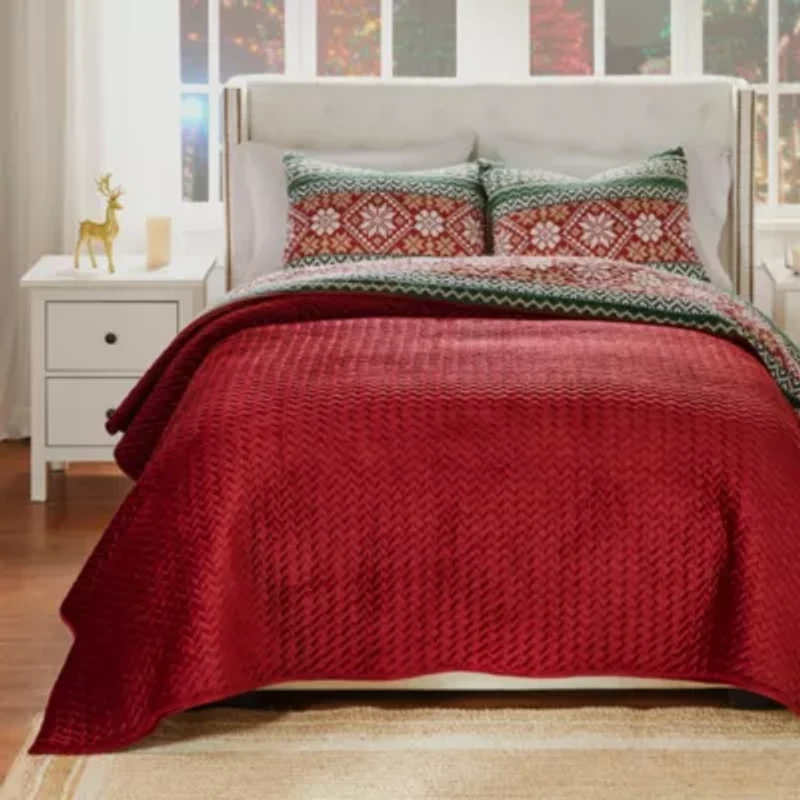 Fair Isle Quilt Set