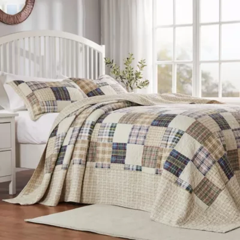 Oxford Taupe Bedspread Set