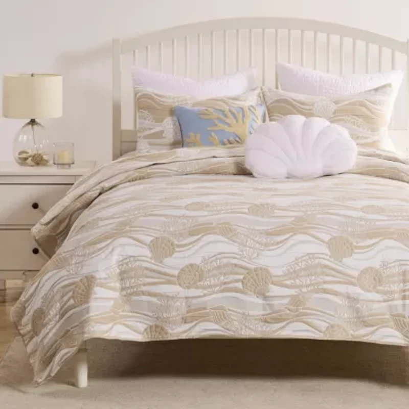 Dover Natural Coverlet Set