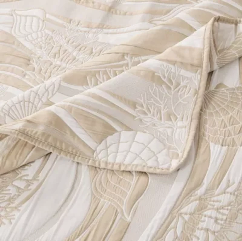 Dover Natural Coverlet Set