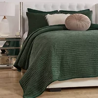 Velvet Crush Forest Quilt Set