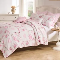 Veronicas Hearts Full/Queen Quilt Set