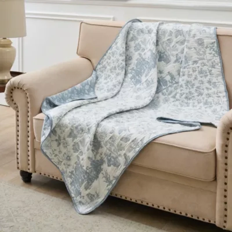 Toile Patch Throw