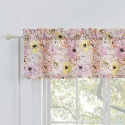 Misty Bloom Window Valance
